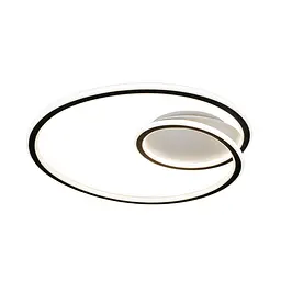 Люстра стельова LED Levistella 7871020, 56W, біло-чорна, сучасний стиль - мініатюра 2