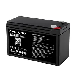 Акумуляторна батарея для ДБЖ ProLogix AGM 12 V / 8 А*ч (PL12-8) - мініатюра 3