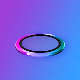 Захисне скло Metal Classic на камеру (у упак.) для Apple iPhone 14 (6.1) / 14 Plus (6.7) Бузковий / Rainbow - мініатюра 5