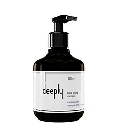 Шампунь для блонда тонуючий Deeply Blond Toning Shampoo фіолетовий 250 мл