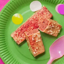 Батончик Fizi Birthday Cake Cookie dough + Cherry у білому шоколаді 45 г - мініатюра 3