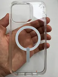 Оригінальний протиударний чохол Gear4 Piccadilly MagSafe Case для Apple iPhone 14 Pro (6.1") Clear - мініатюра 8
