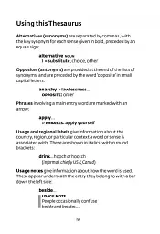 Collins Gem English Thesaurus 8th Edition - мініатюра 2