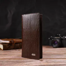 Чоловічий шкіряний гаманець Canpellini 9,2х18,8х1 см acs0025605 - мініатюра 6