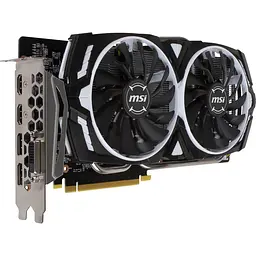 Відеокарта MSI GTX 1060 6Gb Armor OCV1 (GTX 1060 ARMOR 6G OCV1) (GDDR5, 192 bit, PCI-E 3.0 x16) Б/в - мініатюра 2