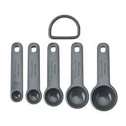 Набор мерных ложек KitchenAid Coreline KQG057OHCGG 5 шт серый - мініатюра 4