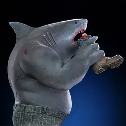 Статуетка DC Comics King Shark Statue Art Scale 1/10 - мініатюра 8