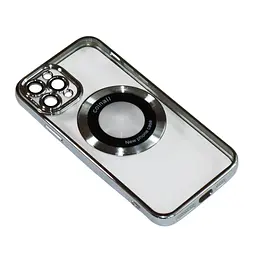 Магнітний чохол XON PhoneCase Magnetic для iPhone 11 Pro (PCMC1111300G 8161) Сірий/Прозорий - мініатюра 3