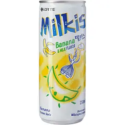 Напій Banana Milkis Lotte сильногазований 250 мл - мініатюра 2