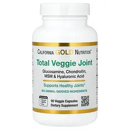 Комплекс для підтримки суглобів California Gold Nutrition 90 вегетаріанських капсул