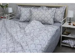 Комплект постільної білизни з компаньйоном 2-спальний TAG tekstil pbe0042245 - мініатюра 5