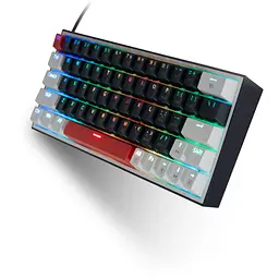 Клавіатура Thunderobot K63 RGB Red Switch USB UA Black (6932066313456) - мініатюра 3