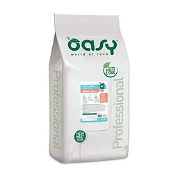 Сухий корм для собак OASY One Animal Protein PUPPY Small/Mini з лососем 2.5 кг (8053017348438) - мініатюра 2