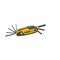 Ключі шестигранні HEX1.5-8мм складаються в корпус набір 8шт DeWALT hoz0012931 - мініатюра 3
