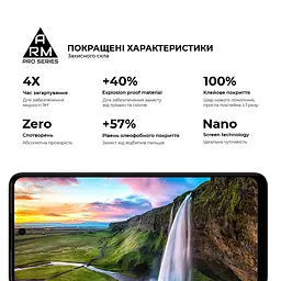 Захисне скло на TECNO Spark Go 2024 (BG6)/20C (BG7n)/20 (KJ5n) з олеофобним покриттям, Pro, повне проклеювання, антистатичний і пиловідштовхуючий шар, 9H, самоклеючеся, 2.5D, на весь екран, антистатичний клей, ArmorStandart (ARM73614) - мініатюра 5
