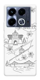 TPU чохол Demsky Kyiv spirit для Infinix Note 40 4G