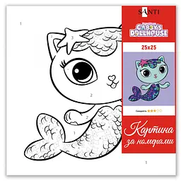 Картина за номерами Santi Gabby Dollhouse. Mercat 25х25 см (955549) - мініатюра 2