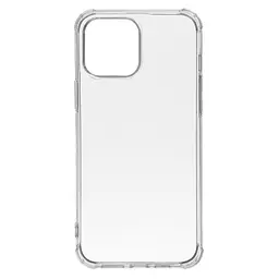 Прозрачный чехол для Apple iPhone 13 Pro Max с защитой камеры и усиленными бортами, тонкий, силиконовый, бесцветный, ударопрочный, противоударный бампер с закрытой камерой, ArmorStandart (ARM59922)