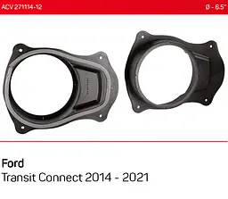 Проставки під динаміки 165 мм / 6.5" ACV 271114-12 для автомобілів Ford Transit Connect - мініатюра 3