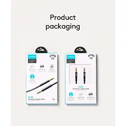 Кабель Joyroom AUX stereo audio cable SY-20A1 2M - мініатюра 2