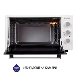 Електрична піч Minola FOET 3714 WH - мініатюра 9