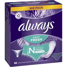 Щоденні прокладки Always Daily Fresh Normal Flexistyle 58 шт. - мініатюра 3