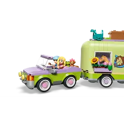 Конструктор LEGO Friends Причіп для коня й лошати 279 (42695) - мініатюра 6