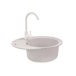Кухонна мийка Kroner KRP Komposit COL-6250 (CV027414) - мініатюра 4