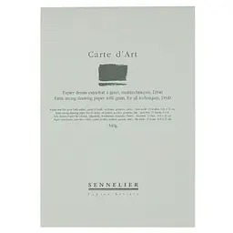 Альбом-склейка мультитехніка Sennelier Carte d'art, 15 аркушів, 340 г/м, 14,8x21 см