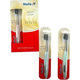 Зубна щітка MEILE-A 1шт з чорною щетиною №876