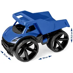Самоскид Wader Maximus cиній (64020) - мініатюра 8