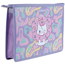 Папка на блискавці Kite Rainbow Catcorn A4+ ( K24-428-1)