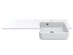 Умивальник Miraggio Fontana R matt Білий матовий 0001894 - мініатюра 4