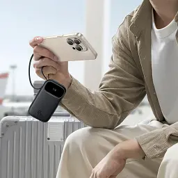Батарея універсальна Baseus EnerFill FC31 20000mAh 45W, Digital Display, Cosmic Black (P10082105123-00) - мініатюра 9