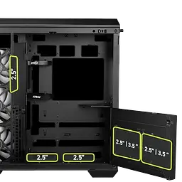 Корпус MSI MAG Pano 100R PZ ARGB Black - мініатюра 5