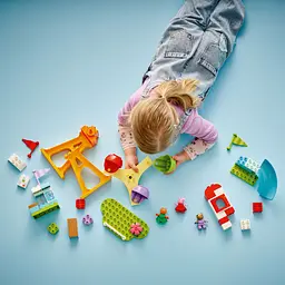Конструктор LEGO DUPLO Peppa Pig Ярмарок розваг 53 деталі (10453) - мініатюра 6