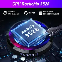 Смарт ТВ приставка H96 MAX RK3528 4/64Gb Android TV 13. Медіаплеєр 4K HDR. Налаштування у подарунок, YouTube та фільми без реклами - мініатюра 5