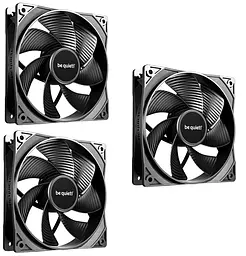 Комплект вентиляторов be quiet! PURE WINGS 3 120mm PWM Reverse 3 шт (BL137) - мініатюра 1