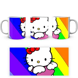 Кухоль GeekLand Hello Kitty Хелло Кітті HK 02.19 330 мл білий - мініатюра 4