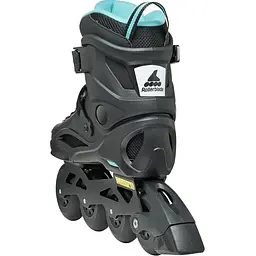 Ролики Rollerblade RB 80 W 36.5 Black/Light blue (1012-07400600-774-230) - мініатюра 5