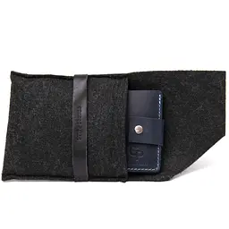 Чоловіче шкіряне портмоне GRANDE PELLE 11,5х9х1 см acs0018623 - мініатюра 5