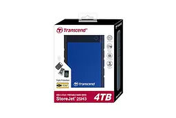 Портативний жорсткий диск Transcend 4TB USB 3.1 StoreJet 25H3 Blue - мініатюра 5