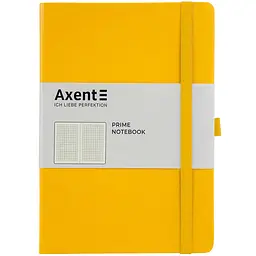 Книга записная Axent Partner Prime клетка 145x210 мм 96 листов желтая (8305-08-A)