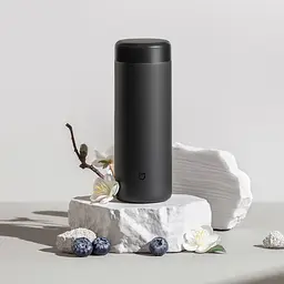 Термос Xiaomi MiJia Vacuum Cup 350ml (MJKDB01PL) Black - мініатюра 2