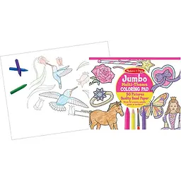 Альбом розмальовок Melissa & Doug для дівчаток (MD4225)         - мініатюра 4