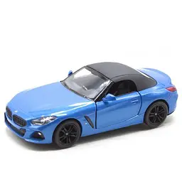 Машинка інерційна BMW Z4 KT5419W (Silver) масштаб 1:36 Синій