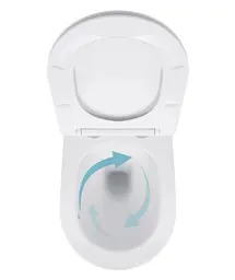 Набір Qtap Nest 4 в 1 підвісний унітаз Jay Ultra Quiet 520x360x320 + комплект інсталяції QT07335175W48195 - мініатюра 6