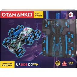 Машинка Otamanko Трюковий всюдихід Upside Down Блакитний - мініатюра 7