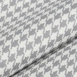Комплект постільної білизни Cosas євро з простирадлом на резинці HOUNDSTOOTH CS7 200 x 220 см (TweedGreyWhite_El-58LightBlue_200) - мініатюра 11
