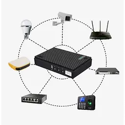 ДБЖ UPS для роутера 36W DC1036P, 10400 mAh Black DC 5/9/12V, 5.5x2.5mm, USB, POE для конвертера, ONU, камери - мініатюра 6